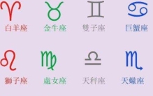 最全星座符号原来长样，快来看看吧