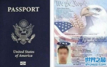 美国护照上写的什么，写着lz最流弊(纯属造谣)