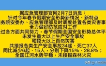 今年春节期间全国事故统计公布共有37人不幸身亡网友道出关键