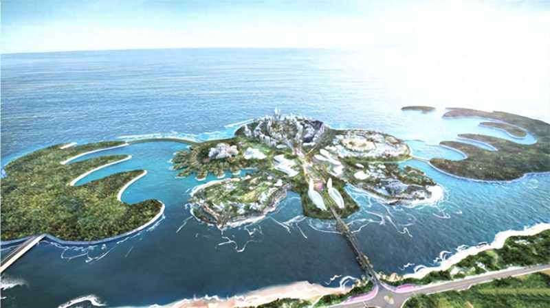 我国打造世界最大人工岛屿，耗资1600亿填海建造，宛如海上城市 