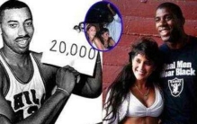 NBA张伯伦女人，张伯伦搞过2万女人(实际只搞过2000个)