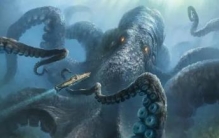 深海巨兽挪威海怪，体长100米的恐怖八爪怪(海盗克星)