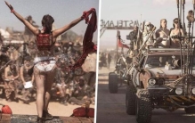 来自荒地周末的30张世界末日图像其中服装是强制性的