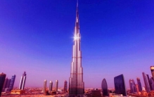 世界最高的塔：哈利法塔，是黄金国度迪拜的象征
