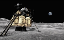 月球探测器显示，月球表面存在大量坑洞，平均温度19摄氏度