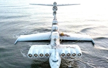 这架飞行器是世界最大最重飞行器北约代号里海怪物由苏联海军使用