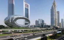 世界上最复杂的曲面建筑，迪拜未来博物馆外观似梦幻“魔眼”