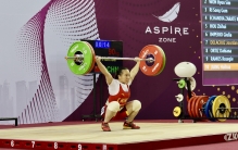 力克强敌平世界纪录 蒋惠花：遇强则强 决不退缩