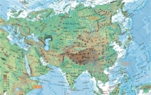 世界面积最大的大洲 亚洲（4,400万平方千米）