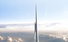 超1000米——全球在建最高楼：沙特吉达塔，灯火通明，即将复工！