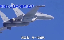 标题：中国十大战机排名，歼10只能排第五，第一名代号“威龙”
