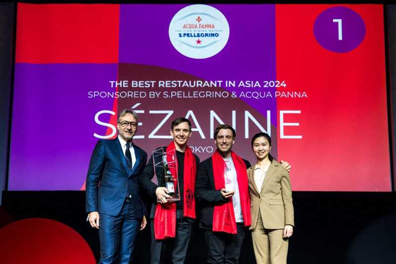 2024 “亚洲50最佳餐厅”名单揭晓，来自19个城市的餐厅8家新上榜