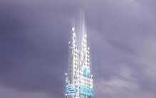 全球在建的最高楼——迪拜雅各布塔，高595米，105层，最新进度