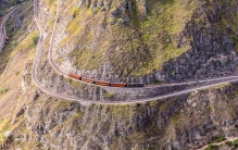 世界上最危险的九条铁路，人在车中坐魂在后面追，你敢尝试吗？