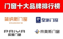 门窗十大品牌排行榜（最新评选）