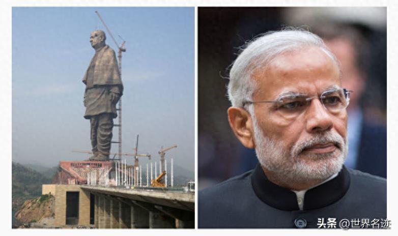 莫迪集资300亿造全球最高雕像,印度百姓看完却大骂,还和中国有关?