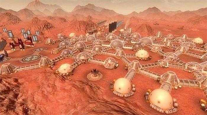 未来火星地下城是怎样的(自然形成)