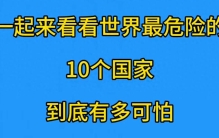 一起来看看世界最危险的10个国家,是到底有多可怕