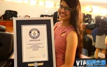 世界头发最长的青少年 尼兰世帕特尔年仅16岁(长170.5厘米)