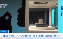 2.5亿天价成交！世界最大“鸽血红”红宝石拍卖价创纪录