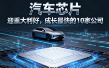 汽车芯片，迎重大利好，成长最快的10家公司