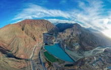 世界最高混凝土面板砂砾石坝，新疆大石峡水利枢纽工程下闸蓄水