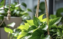 绿萝一吃肥料就狂涨，堪称植物圈最易“长肉”的植物！