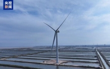 刷新两项世界纪录 全球最大26兆瓦级海上风电机组并网发电