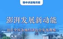 稳中求进每月看丨澎湃发展新动能——10月全国各地经济社会发展观察