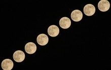 超惊艳！全球美图：35.7万公里外“超级月亮”