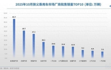 10月车企销量TOP10：谁能拿到未来“船票”？