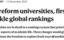 还在看世界大学排名？Nature打脸：排第1和第50差不多！