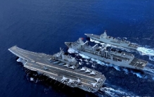 5艘航母云集中国近海，中美日巅峰对决，美媒：解放军最强最先进