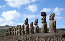 蝌学零距离丨没有机械和木头，如何让复活节岛巨石像“行走”万米