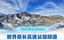 穿越天山！世界最长高速公路隧道通车