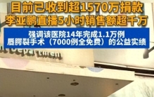 娱乐圈又丢人！嫣然医院捐款名单曝光，年入上亿明星“集体沉默”