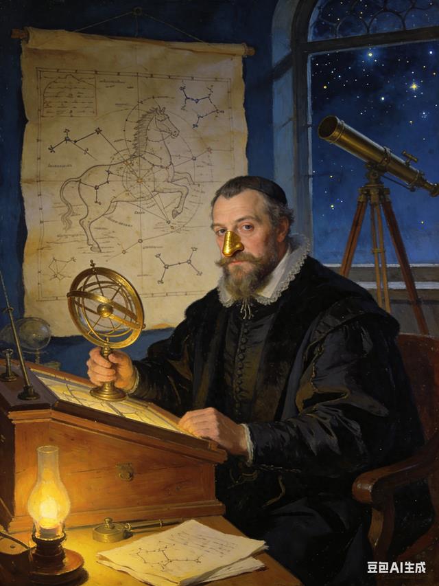 金鼻子天文学家第谷观星20年攒百万数据成就开普勒牛顿的科学巨人