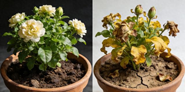 一勺白醋浇花，黄叶隔天返绿！5种花疯长爆盆，这方法太绝了