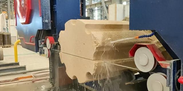 墓碑纪念碑加工的“源头冠军”：大鲨鱼机械的石材绳锯机深度测评