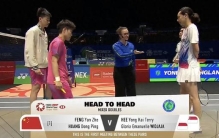 冯彦哲黄东萍全英止步16强，世界第一排名会被反超吗？