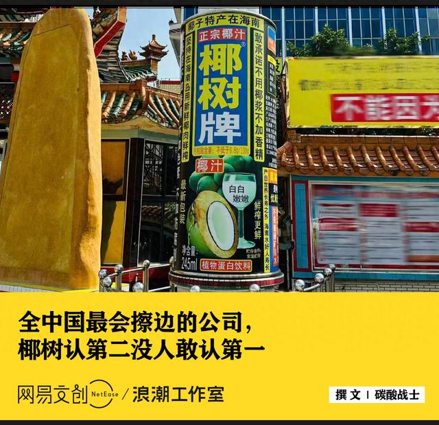 椰树，你骂它擦边，它就赢了