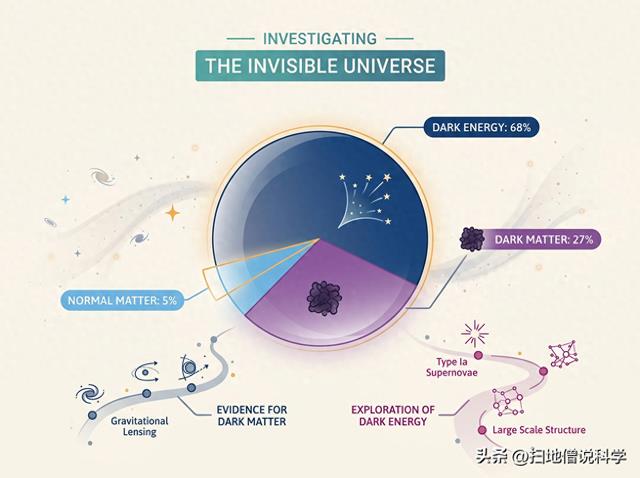 看不见的宇宙:暗物质与暗能量的证据、理论与探索