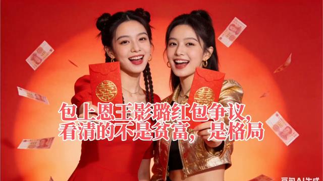 包上恩王影璐红包争议,看清的不是贫富,是格局