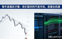 慢牛退潮后才懂：我们面对的不是市场，是量化机器