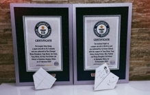 31.22秒！吉尼斯确认：中国团队刷新“纸飞机滞空”世界纪录