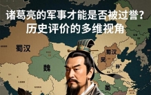 诸葛亮的军事才能是否被过誉？历史评价的多维视角