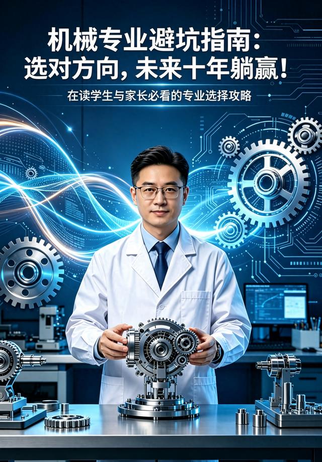 机械是天坑?博士掏心话,家长和在校生必看