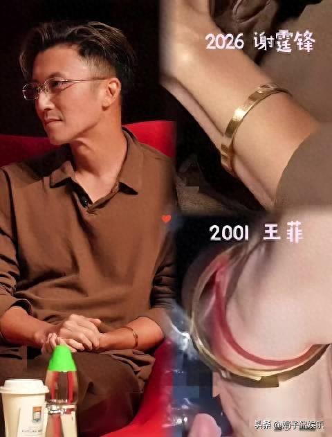 王菲谢霆锋分不开了！一只戴了26年的手镯，藏尽娱乐圈最难得长情