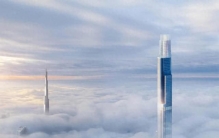 725米，16亿美元！迪拜“世界第二高楼”，战火中推进