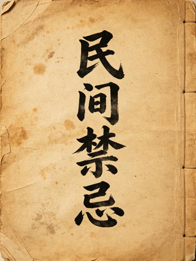 老一辈传下的民间禁忌,正在消失的老规矩,知道的人越来越少了